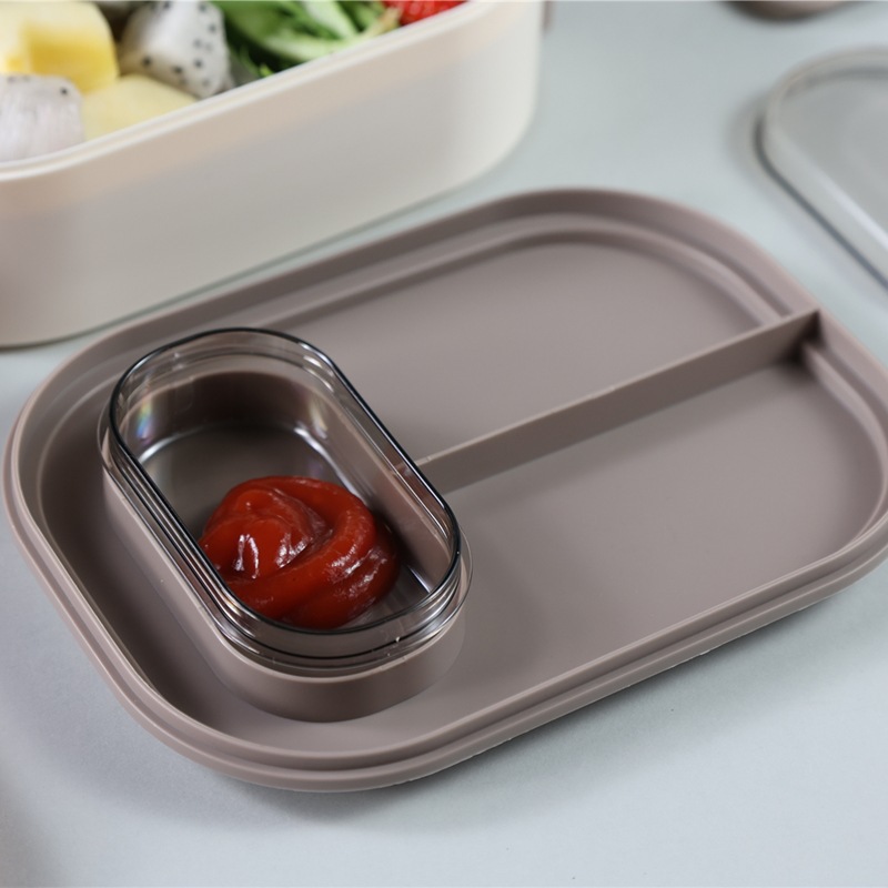 MULTIFUNCTIONAL 2 LAYERS STAINLESS INNER LUNCH BOX