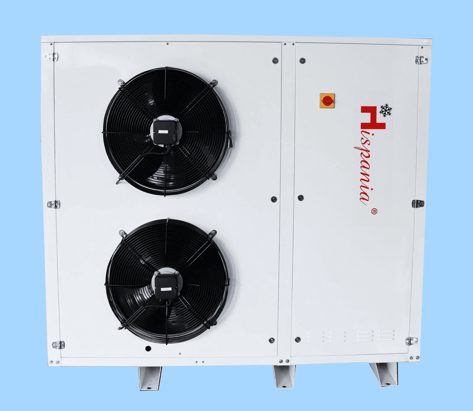 Unidad Condensadora Hispania para Exterior Baja Temperatura H.P. 3 Modelo HUCZ-0300-L6B Modelo Compresor Scroll Invotech YF20E3G-Q100 Voltaje 230V/1F