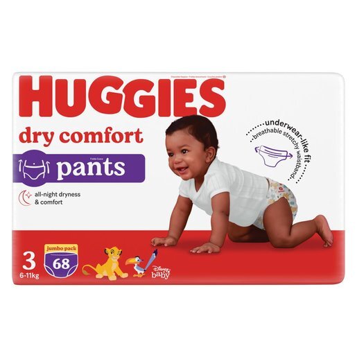 HUGGIES DRY COMFORT JP NO.3 76'S