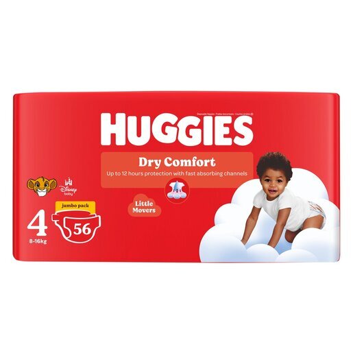 HUGGIES DRY COMFORT JP NO.4 66'S