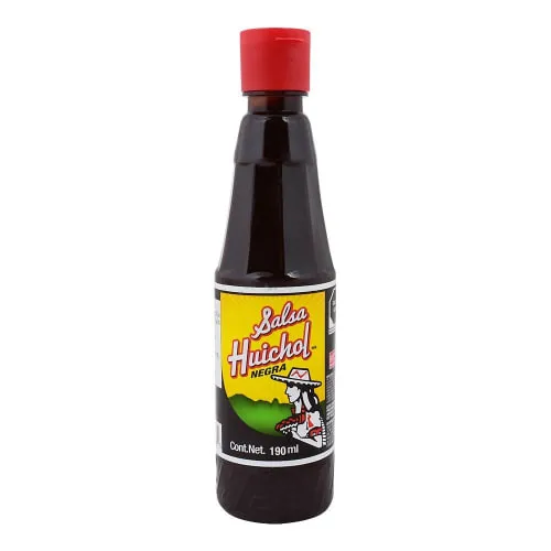 HUICHOL SALSA NEGRA 190 ML