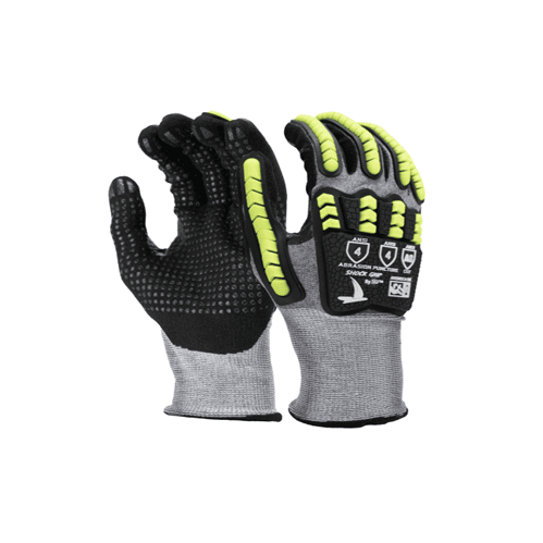 18G A8 Nitrile coated with dots,Impact 2