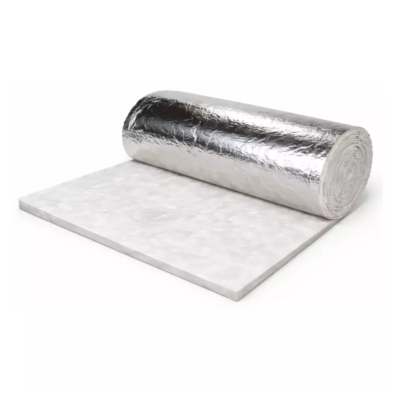 Fibra de Vidrio C/R ALuminio REF T-75 1.5"(0.038) X 48"(1.22) X100'(30.48) JM - HVFVDW154100B