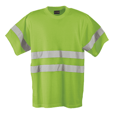 150g Poly Cotton Safety T-Shirt with tape