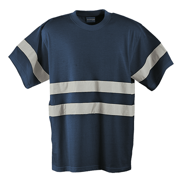 150g Poly Cotton Safety T-Shirt with tape