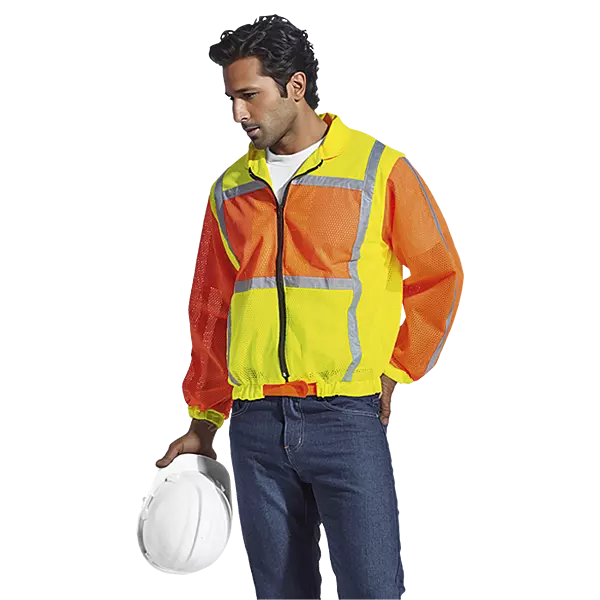 Contract Long Sleeve Reflective Vest