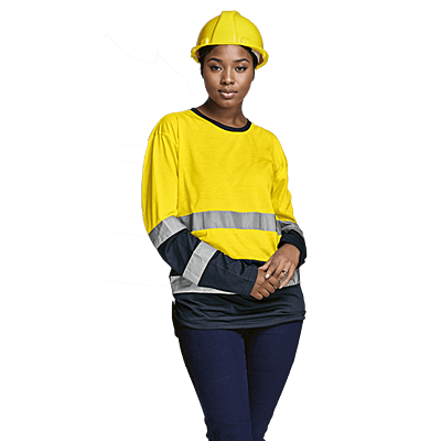 150g Long Sleeve Safety T-Shirt