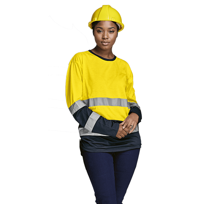 150g Long Sleeve Safety T-Shirt