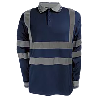 Barron Long Sleeve Reflective Golfer With Tape
