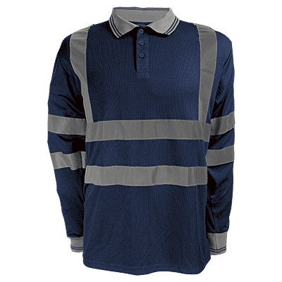 Barron Long Sleeve Reflective Golfer With Tape