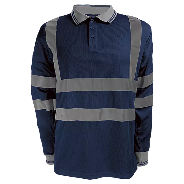 Barron Long Sleeve Reflective Golfer With Tape