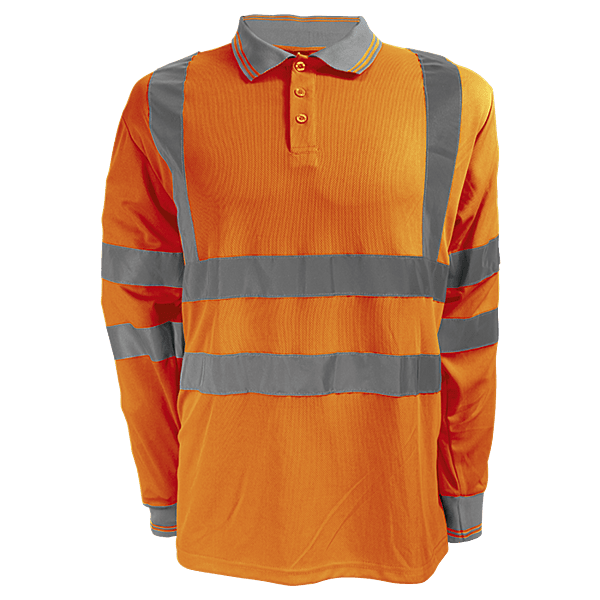 Barron Long Sleeve Reflective Golfer With Tape