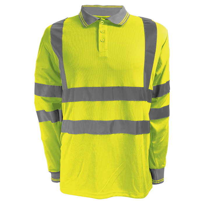 Barron Long Sleeve Reflective Golfer With Tape