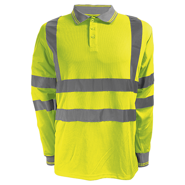 Barron Long Sleeve Reflective Golfer With Tape