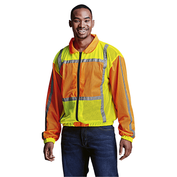 Barron Traffic Long Sleeve Reflective Vest