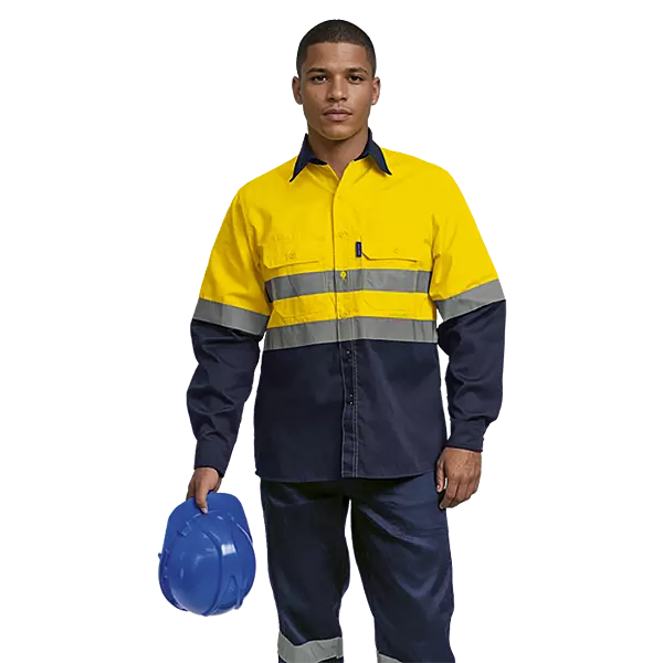 Barron Underground Long Sleeve Safety Shirt