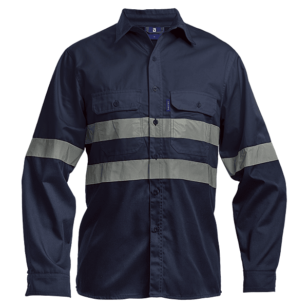 Barron Underground Long Sleeve Safety Shirt