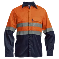 Barron Underground Long Sleeve Safety Shirt
