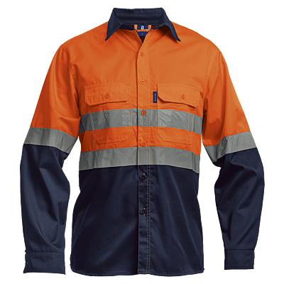 Barron Underground Long Sleeve Safety Shirt