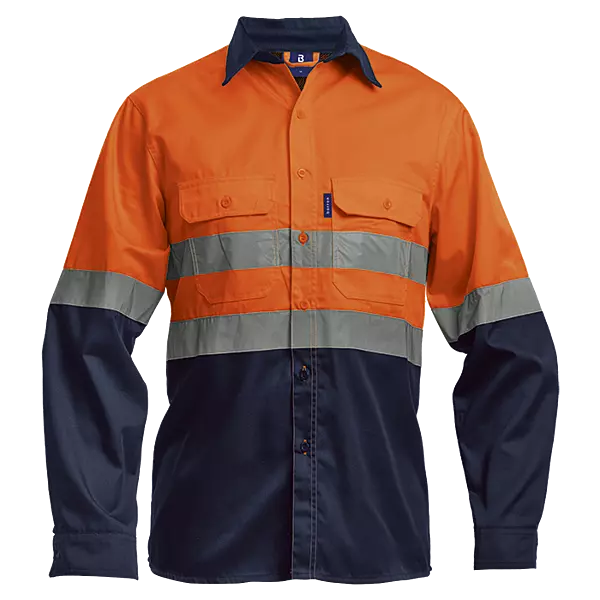 Barron Underground Long Sleeve Safety Shirt