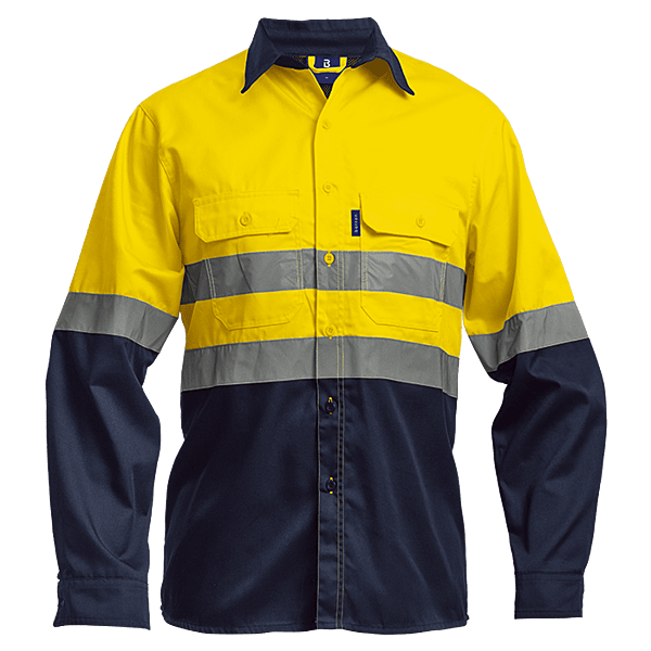 Barron Underground Long Sleeve Safety Shirt