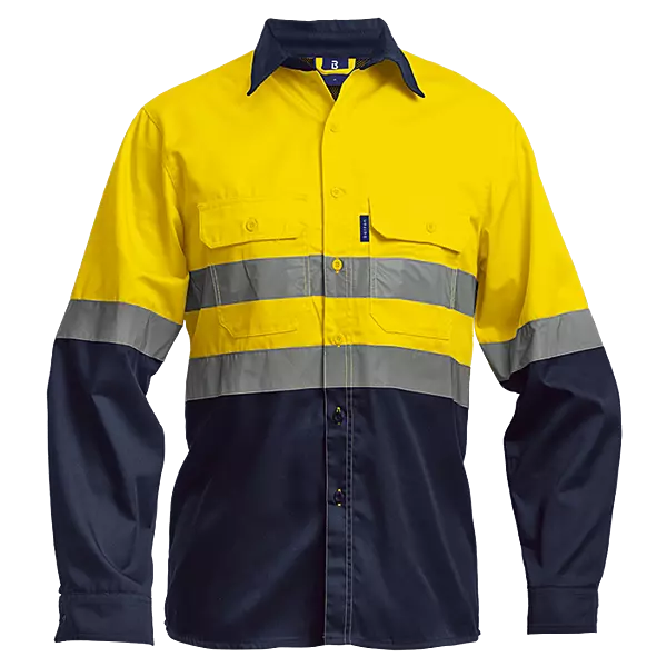 Barron Underground Long Sleeve Safety Shirt