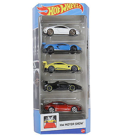 Hot Wheels 1:64 Cars 5 PacK - HW MOTOR SHOW