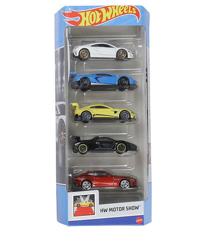 Hot Wheels 1:64 Cars 5 PacK - HW MOTOR SHOW