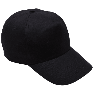 5 Panel Cotton with Hard Front Cap