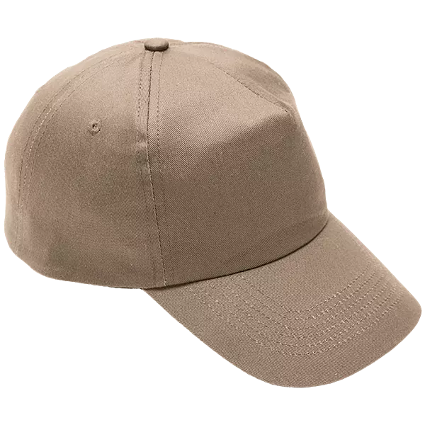 5 Panel Cotton with Hard Front Cap