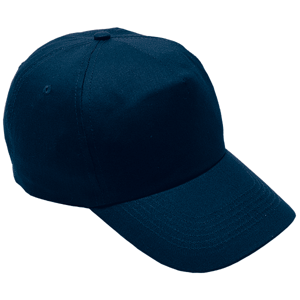 5 Panel Cotton with Hard Front Cap