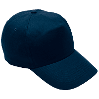 5 Panel Cotton with Hard Front Cap