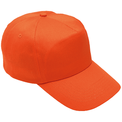 5 Panel Cotton with Hard Front Cap