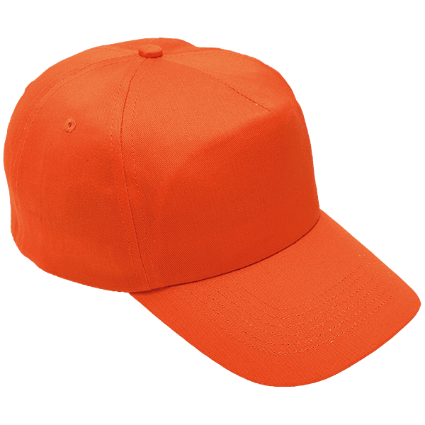 5 Panel Cotton with Hard Front Cap