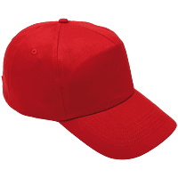 5 Panel Cotton with Hard Front Cap