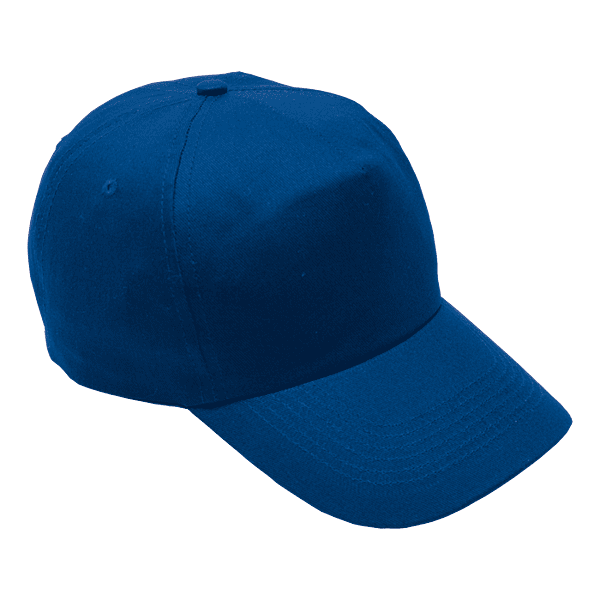 5 Panel Cotton with Hard Front Cap