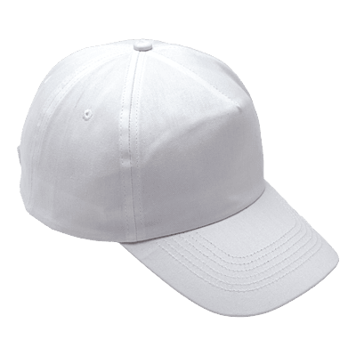 5 Panel Cotton with Hard Front Cap
