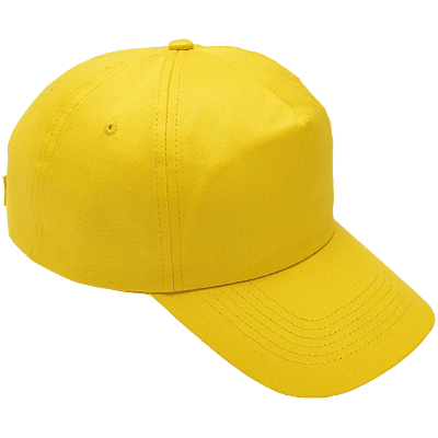 5 Panel Cotton with Hard Front Cap