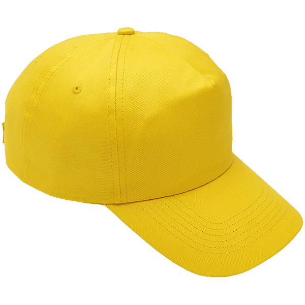 5 Panel Cotton with Hard Front Cap