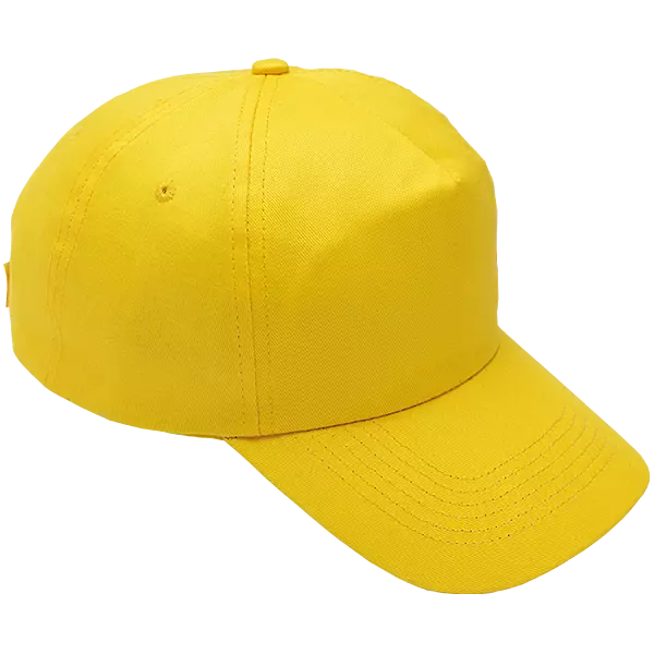5 Panel Cotton with Hard Front Cap