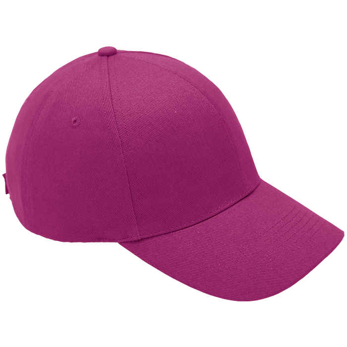 6 Panel Brushed Cotton Cap