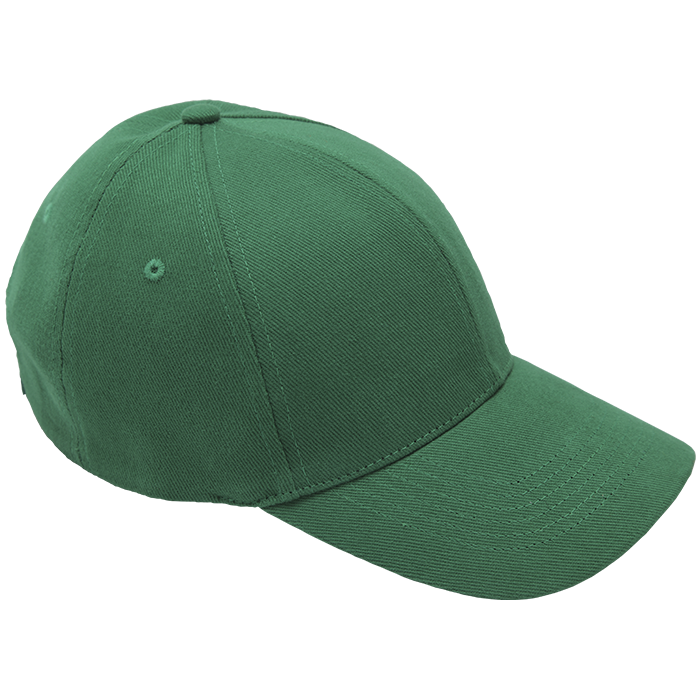 6 Panel Brushed Cotton Cap