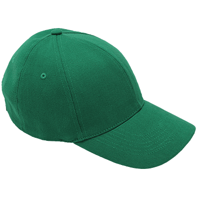 6 Panel Brushed Cotton Cap