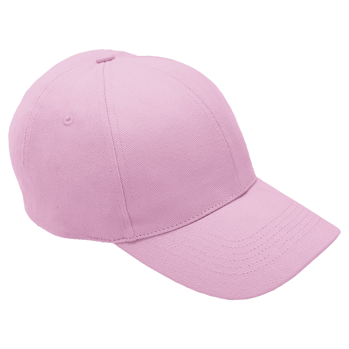6 Panel Brushed Cotton Cap