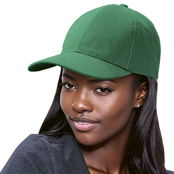 6 Panel Brushed Cotton Cap