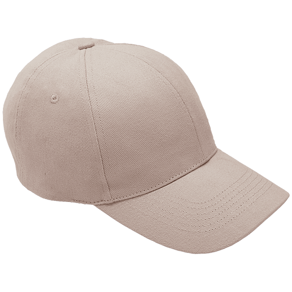 6 Panel Brushed Cotton Cap