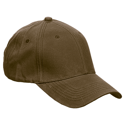 6 Panel Barron Washed Oil Skin Cap