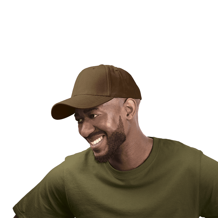 6 Panel Barron Washed Oil Skin Cap