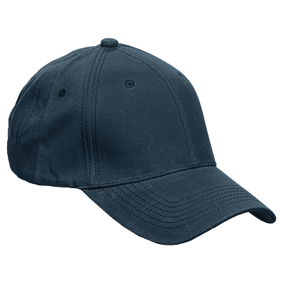 6 Panel Barron Washed Oil Skin Cap