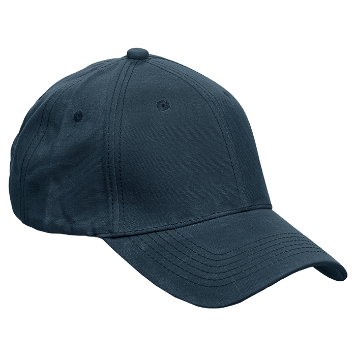 6 Panel Barron Washed Oil Skin Cap